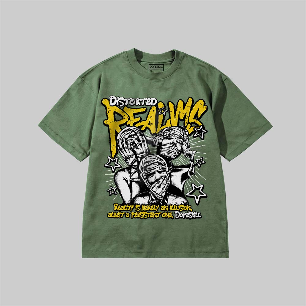 Distorted Realms DopeSkill Premium T-shirt Streetwear - Moss