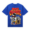 Royal Blue Sneakers DopeSkill T-Shirt Paper Chaser Boy Graphic Streetwear - Royal