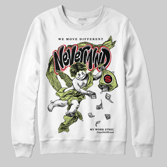 Jordan 11 “Inner Beast” DopeSkill Sweatshirt Nevermind Graphic Streetwear - White