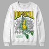 Dunk Low Reverse Brazil DopeSkill Sweatshirt Thunder Dunk Graphicv Streetwear - White 