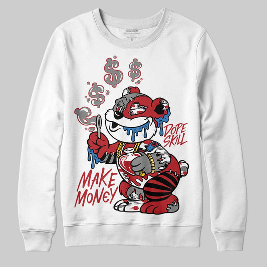 Jordan 8 Retro Bugs Bunny (2025) DopeSkill Sweatshirt Make Money Graphic Streetwear - White