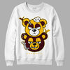 Dunk Yellow Bordeaux DopeSkill Sweatshirt New Double Bear Graphic Streetwear - White