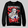 Jordan 3 “Seoul 2.0” DopeSkill Sweatshirt Stay It Busy Graphic Streetwear - Black