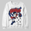 Jordan 4 “Rare Air” DopeSkill Sweatshirt Nevermind Graphic Streetwear - Black