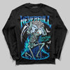 Jordan 11 Low “Space Jam” DopeSkill Long Sleeve T-Shirt NeverFull Graphic Streetwear - Black