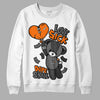 Jordan 3 Retro 'Fear Pack' DopeSkill Sweatshirt Love Sick Graphic Streetwear - White