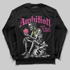 Pink Sneakers DopeSkill Long Sleeve T-Shirt Ambition Graphic Streetwear - Black