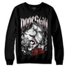 Jordan 14 "Black/White" DopeSkill Sweatshirt Money On My Mind Graphic Streetwear - Black