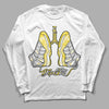 Wmns Air Jordan 11 Low 'Yellow Snakeskin' DopeSkill Long Sleeve T-Shirt Breathe Graphic Streetwear - White