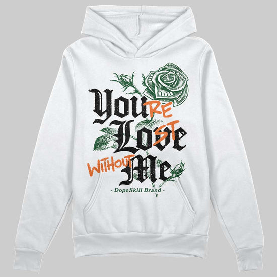 SoleFly x Air Jordan 3 “Fruits Of Our Labor” DopeSkill Hoodie Sweatshirt You’re Lost Without Me Graphic Streetwear - White