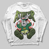 Foamposite Pro 'Pine Green' DopeSkill Long Sleeve T-Shirt At The Top Graphic Streetwear - White