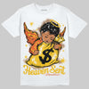 Yellow Sneakers DopeSkill T-Shirt Heaven Sent Graphic Streetwear - White 