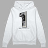 Jordan 1 Retro Low OG Black Cement DopeSkill Hoodie Sweatshirt No.1 Graphic Streetwear - White