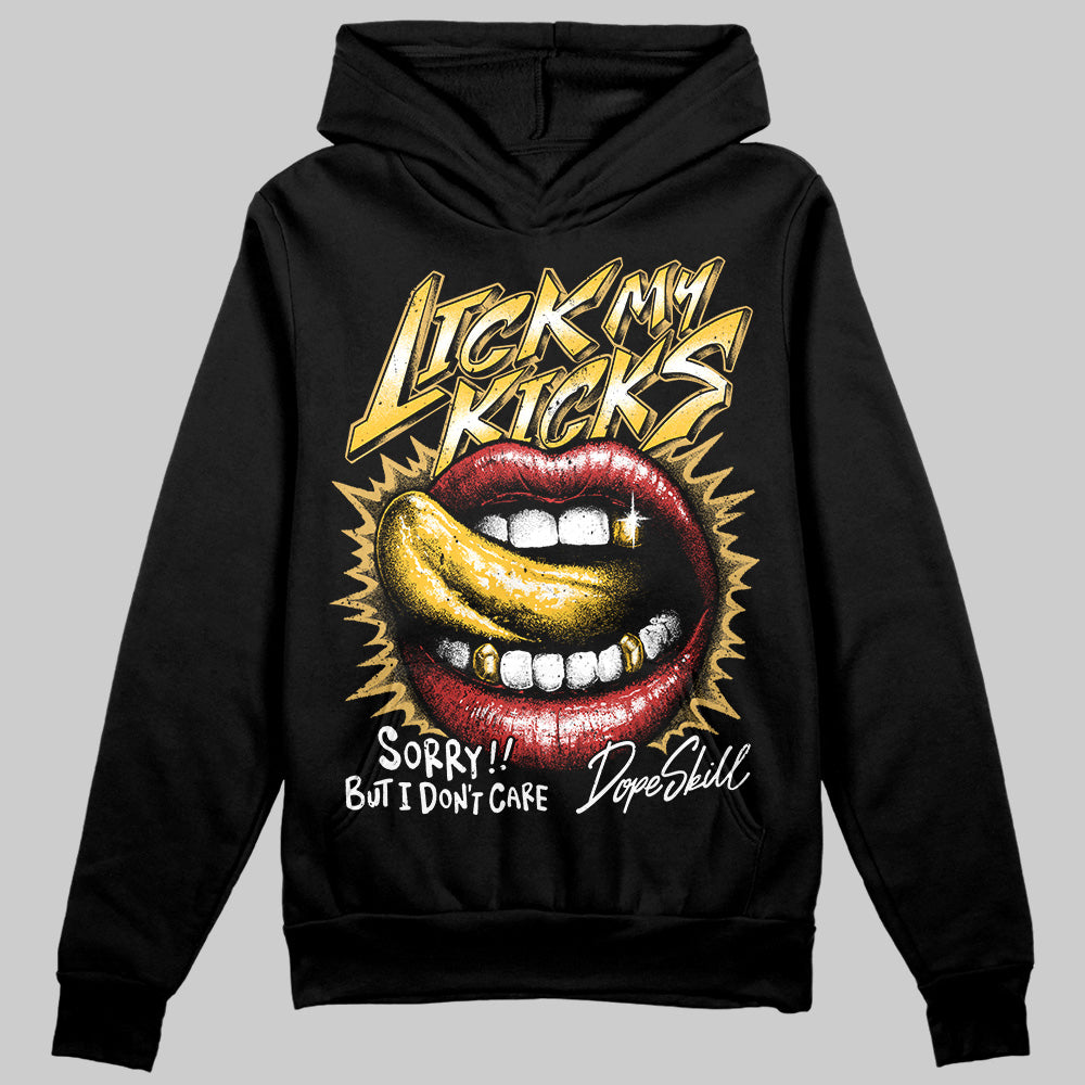 Jordan 12 "Phantom" DopeSkill Hoodie Sweatshirt Lick My Kicks Graphic Streetwear - Black