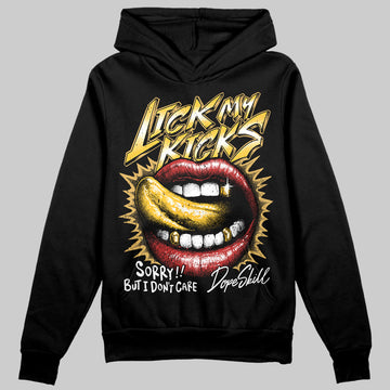 Jordan 12 "Phantom" DopeSkill Hoodie Sweatshirt Lick My Kicks Graphic Streetwear - Black