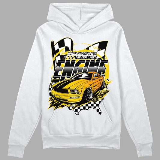 Jordan 6 “Yellow Ochre” DopeSkill Hoodie Sweatshirt ENGINE Tshirt Graphic Streetwear - White