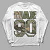 Air Max 90 Ballistic Neutral Olive DopeSkill Long Sleeve T-Shirt Max 90 Graphic Streetwear - White 