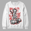 Jordan 12 “Cherry” DopeSkill Sweatshirt Then I'll Die For It Graphic Streetwear - White 