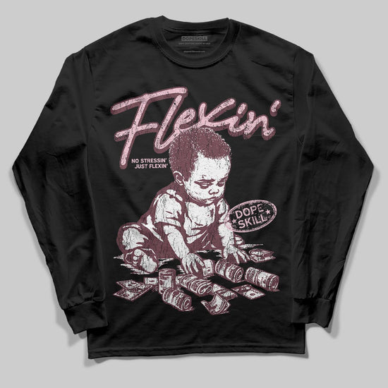 Asics Gel-Cumulus 16 "Port Royal" DopeSkill Long Sleeve T-Shirt Flexin' Graphic Streetwear - Black