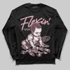 Asics Gel-Cumulus 16 "Port Royal" DopeSkill Long Sleeve T-Shirt Flexin' Graphic Streetwear - Black
