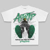 Green Oversize Print Nothing Can Hold US Down DopeSkill Graphic Premium T-shirt Streetwear - White