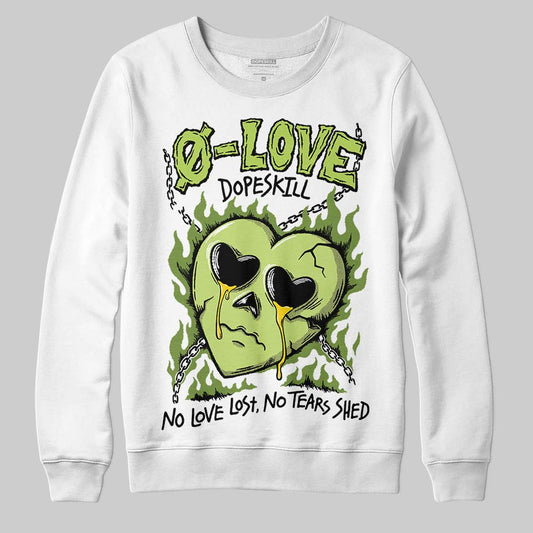 Dunk Low Pro SB 'Fruity Pack - Green Apple' DopeSkill Sweatshirt Crying Heart Graphic Streetwear - White