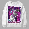 Dunk Low GS “Active Fuchsia” DopeSkill Sweatshirt Gotta Lotta Means Graphic Streetwear - White