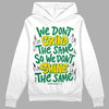 Jordan 5 “Lucky Green” DopeSkill Hoodie Sweatshirt Grind Shine Graphic Streetwear - White