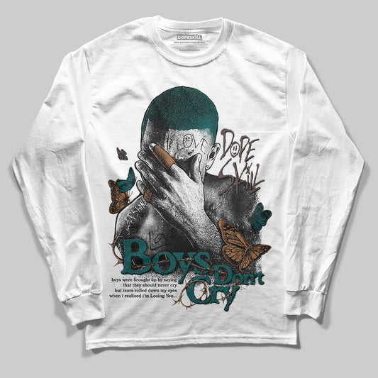 Adidas Samba OG Leopard Pack Collegiate Green DopeSkill Long Sleeve T-Shirt Boys Don't Cry Graphic Streetwear - White