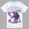 PURPLE Sneakers DopeSkill T-Shirt VERSUS Graphic Streetwear - White 