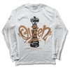 Jordan 3 Retro Palomino DopeSkill Long Sleeve T-Shirt Queen Chess Graphic Streetwear - White