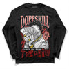 Jordan 13 “Dune Red” DopeSkill Long Sleeve T-Shirt Sorry I've Been Trappin Graphic Streetwear - Black