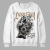 Jordan 5 SE “Sail” DopeSkill Sweatshirt Money Loves Me Graphic Streetwear - White