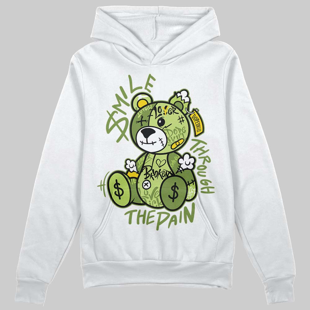 Dunk Low Pro SB 'Fruity Pack - Green Apple' DopeSkill Hoodie Sweatshirt Smile Through The Pain Graphic Streetwear - White