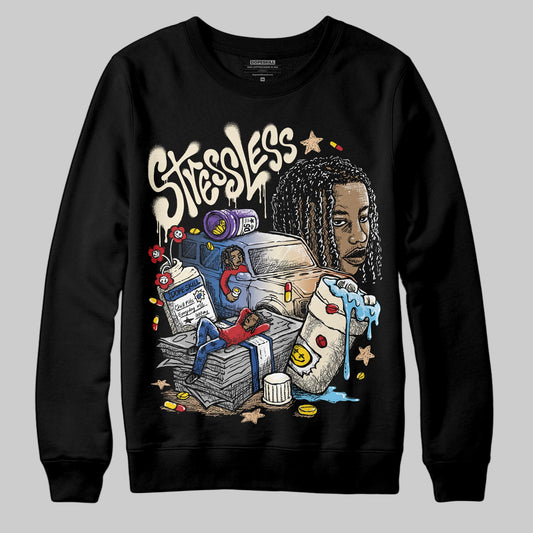 Jordan 17 Retro Low SP Infinite Archives DopeSkill Sweatshirt Stressless Graphic Streetwear - Black