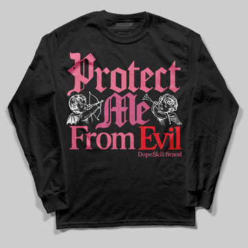 Diesel Pink S - Serendipity Pro-X1 Trainers DopeSkill Long Sleeve T-Shirt Protect Me From Evil Graphic Streetwear - Black