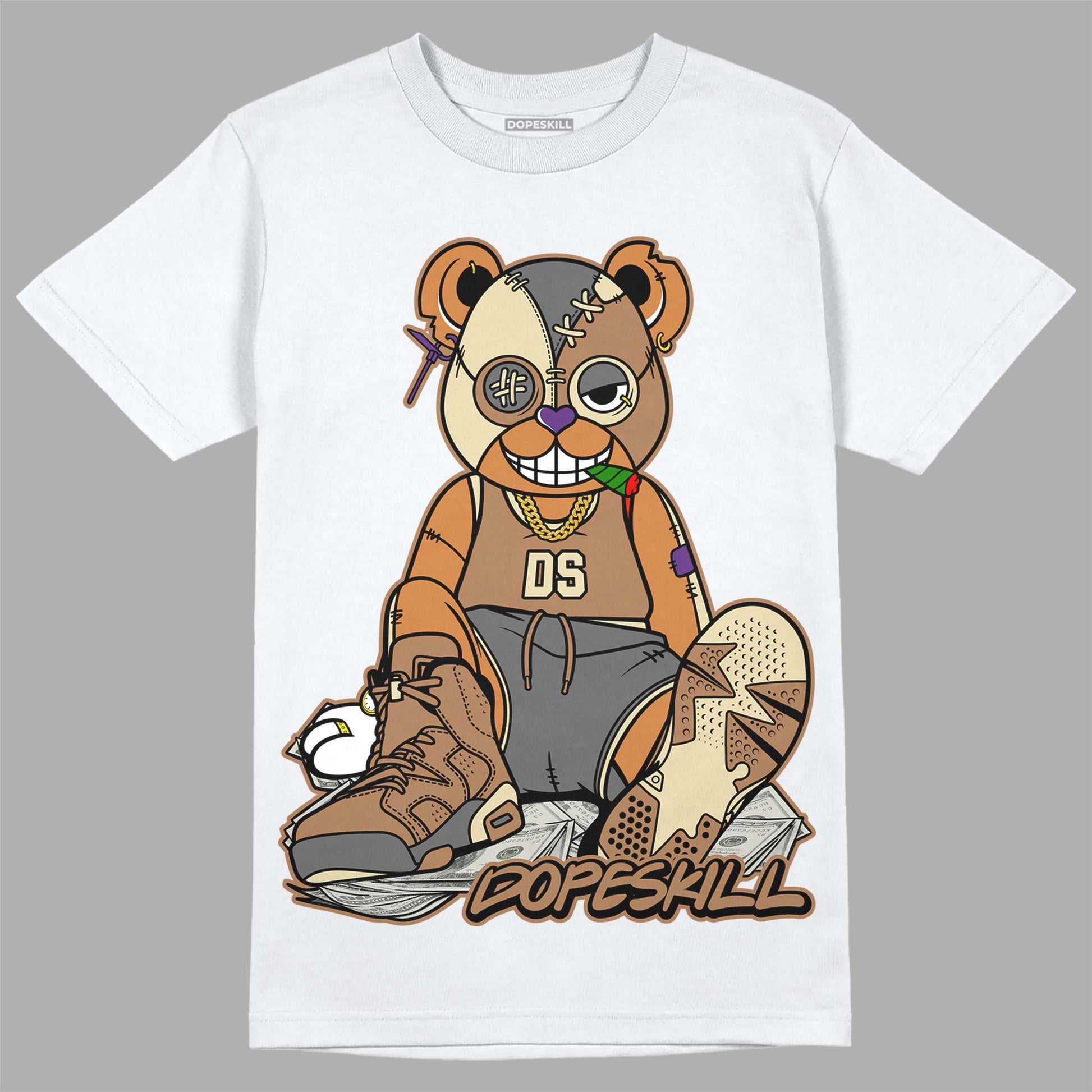 Jordan 6 WMNS Gore-Tex Brown Kelp DopeSkill T-Shirt Greatest Graphic Streetwear - White