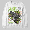 Neon Green Sneakers DopeSkill Sweatshirt Don't Bet Against Us Graphic Streetwear - White