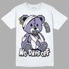 Jordan 5 Retro Low Indigo Haze DopeSkill T-Shirt Hurt Bear Graphic Streetwear - White