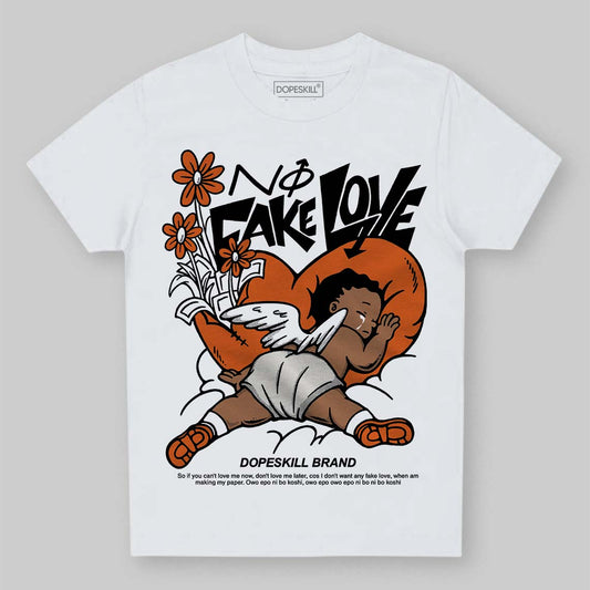 Jordan 1 Retro High OG Shattered Backboard (2025) DopeSkill Toddler Kids T-shirt No Fake Love Graphic Streetwear - White