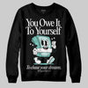 Jordan 11 Low "Igloo" DopeSkill Sweatshirt Owe It To Yourself Graphic Streetwear - black