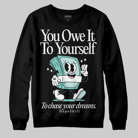 Jordan 11 Low "Igloo" DopeSkill Sweatshirt Owe It To Yourself Graphic Streetwear - black