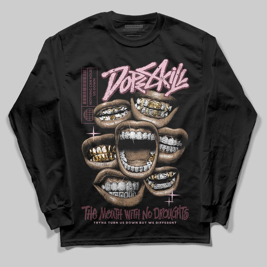 Asics Gel-Cumulus 16 "Port Royal" DopeSkill Long Sleeve T-Shirt The Mouth With No Droughts Graphic Streetwear - Black