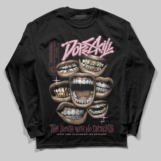 Asics Gel-Cumulus 16 "Port Royal" DopeSkill Long Sleeve T-Shirt The Mouth With No Droughts Graphic Streetwear - Black