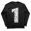 Dunk Low ‘Pure Platinum’ DopeSkill Long Sleeve T-Shirt No.1 Graphic Streetwear - Black