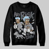 Jordan 5 Retro Wolf Grey (2026) DopeSkill Sweatshirt No Risk No Story Graphic Streetwear - Black