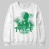 Green Sneakers DopeSkill Sweatshirt Thief In The Night Graphic Streetwear - White