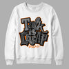 Jordan 3 Retro 'Fear Pack' DopeSkill Sweatshirt Talk Is Chip Graphic Streetwear - White