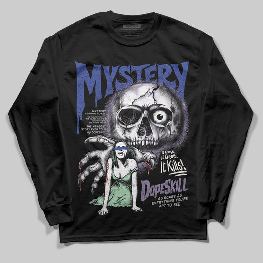 Jordan 1 Retro Low OG Zion Williamson Voodoo Alternate DopeSkill Long Sleeve T-Shirt Mystery Ghostly Grasp Graphic Streetwear - Black