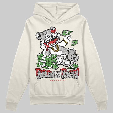 Jordan 1 Retro High OG “Sail” DopeSkill Hoodie Sweatshirt Born To Be Rich Graphic Streetwear